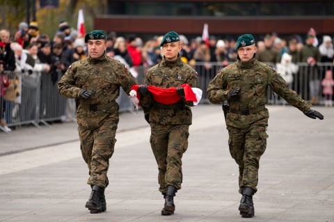 Obchody Święta Niepodległości na pl. Wolności we Wrocławiu. "Niepodległość nie jest dana raz na zawsze" - 32