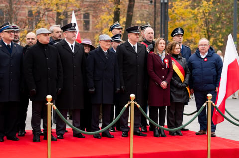 Obchody Święta Niepodległości na pl. Wolności we Wrocławiu. "Niepodległość nie jest dana raz na zawsze" - 3