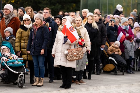 Obchody Święta Niepodległości na pl. Wolności we Wrocławiu. "Niepodległość nie jest dana raz na zawsze" - 42