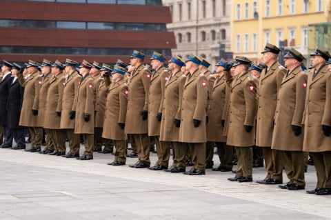 Obchody Święta Niepodległości na pl. Wolności we Wrocławiu. "Niepodległość nie jest dana raz na zawsze" - 43