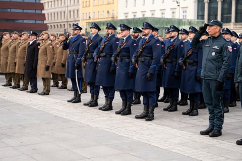 Obchody Święta Niepodległości na pl. Wolności we Wrocławiu. "Niepodległość nie jest dana raz na zawsze" - 45