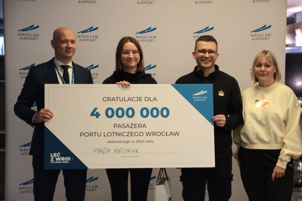 Wrocławskie lotnisko pobiło rekord. To dlatego konieczny jest remont - Wrocławskie lotnisko obsłużyło w tym roku już 4 miliony pasażerów. Fot. Port Lotniczy Wrocław