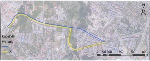 Nowy tramwaj na Klecinę bliżej realizacji. Miasto proponuje dwie możliwe trasy - 0