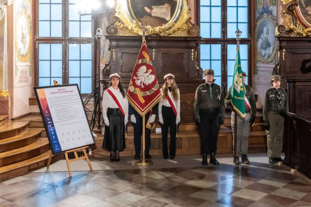 Wspólny manifest wrocławskiego środowiska akademickiego - Wspólny manifest wrocławskiego środowiska akademickiego fot. Politechnika Wrocławska