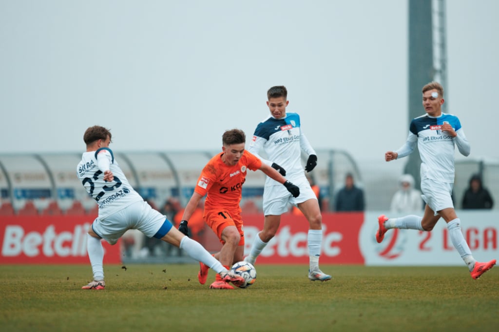 Krzysztof Kolanko w pierwszym zespole KGHM Zagłębia Lubin - fot. zaglebie.com