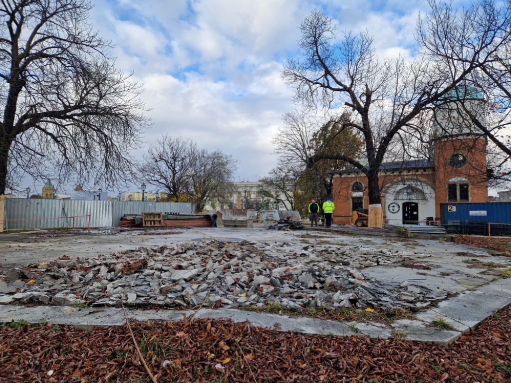 Trwa przebudowa Bastionu Sakwowego. Teraz czas na remont... toalet - Bastion Sakwowy przejdzie kolejną renowację. Fot. Zarząd Inwestycji Miejskich