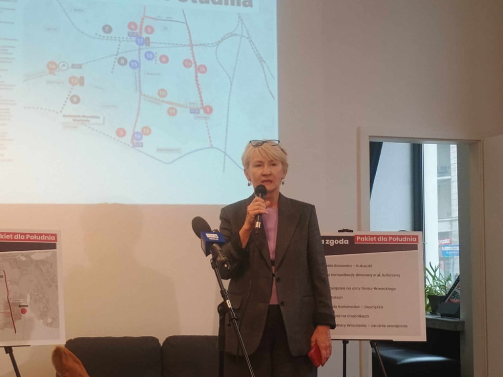 Pakiet dla Południa nabiera kształtów. Siedem inwestycji ma szansę na realizację, a przynajmniej na projekt - Elżbieta Urbanek podczas konferencji "Pakiet dla Południa"fot. Mirosława Kuczkowska 