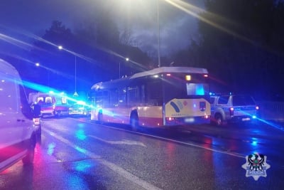 Śmiertelne potrącenie 43-latki w Wałbrzychu. Zginęła pod kołami autobusu