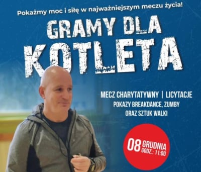 Zagrają charytatywnie w koszykówkę, by pomóc nauczycielowi z Bielawy