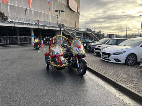 Moto Mikołaje przejechali przez Wrocław, by wspierać potrzebujących z domów dziecka!  - 4