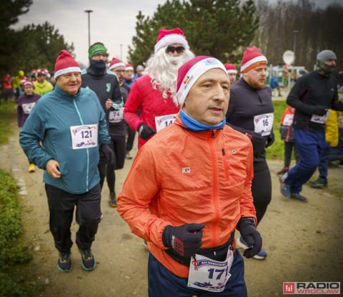 Mikołajkowy bieg Radia Wrocław. Tak się bawiliście [ZOBACZ] - 161