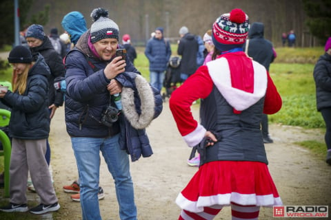 Mikołajkowy bieg Radia Wrocław. Tak się bawiliście [ZOBACZ] - 267