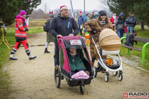 Mikołajkowy bieg Radia Wrocław. Tak się bawiliście [ZOBACZ] - 51