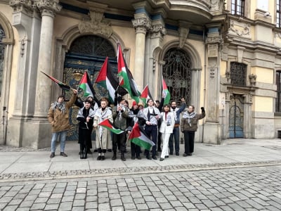 Zakończył się protest okupacyjny studentów. Domagali się potępienia ataku Izraela na Palestynę