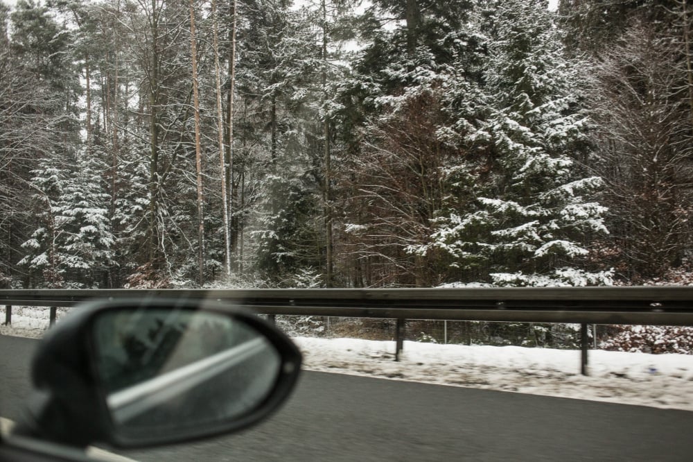 Trudne warunki w Górach Sowich! Ważna droga jest nieprzejezdna