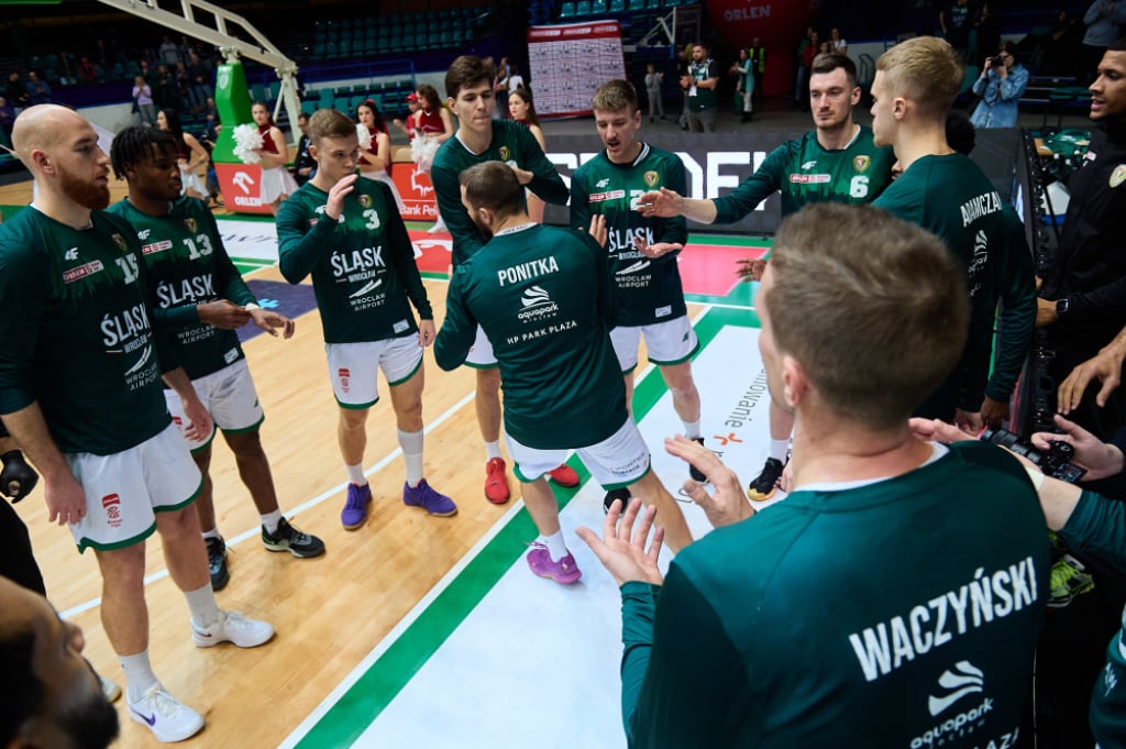 Koszykarze Śląska górą w Stargardzie - Śląsk pokonał Spójnię w Basket Lidze. Fot. wks-slask.eu