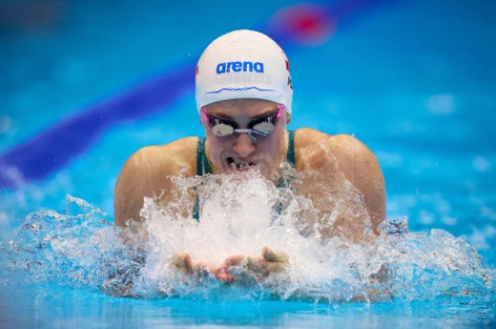 Mistrzostwa świata w pływaniu: Dominika Sztandera szósta w finale  - Dominika Sztandera była jedyną zawodniczką Juvenii Wrocław, która popłynęła w finale podczas ostatniego dnia mistrzostw świata w pływaniu. Fot. Rafał Oleksiewicz