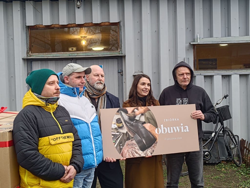 Wsparli osoby w kryzysie bezdomności... zimowymi butami! Wrocławianie pobili kolejny rekord - Buty to realne wsparcie w przetrwaniu zimy dla osób potrzebujących Fot: Radio Wrocław