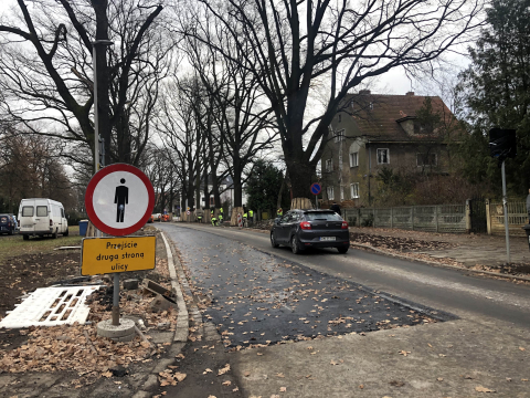 Remont ulicy Olszewskiego na finiszu. Kiedy przywrócą ruch dwukierunkowy? - 1