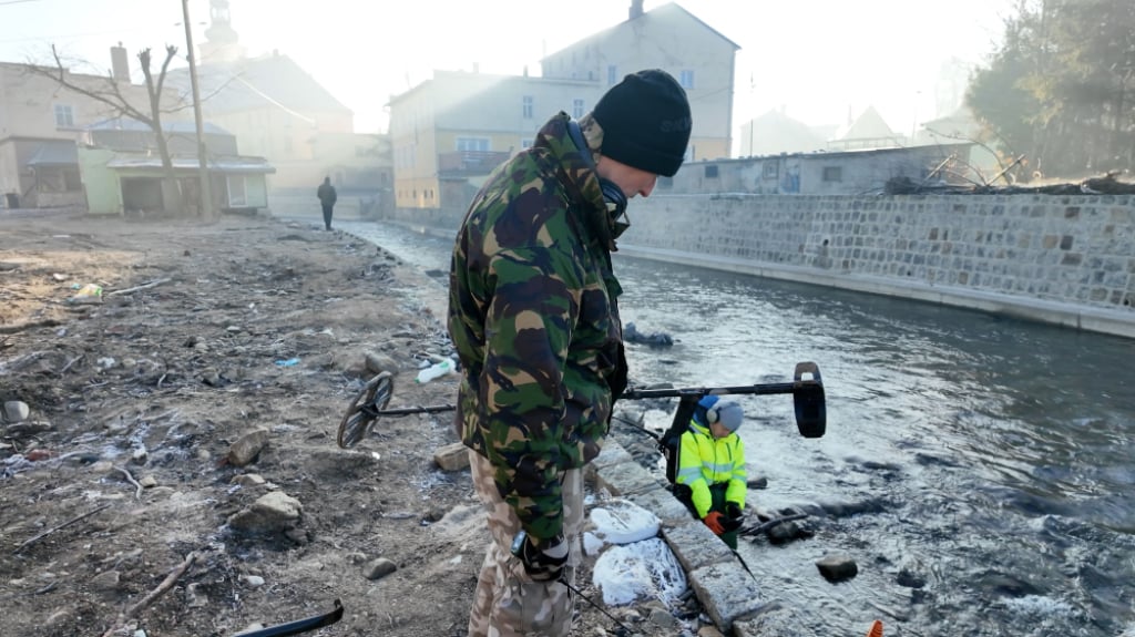 Lądek-Zdrój: Rozpoczęły się oficjalne poszukiwania figury św. Jana Nepomucena - W Lądku-Zdroju rozpoczęły się oficjalne poszukiwania figury św. Jana Nepomucena. Fot. Jarosław Wrona