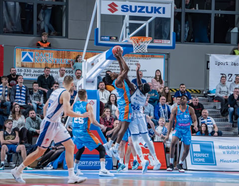 Ciężki mecz i ważne zwycięstwo. Górnik Wałbrzych pokonał GTK Gliwice - 3