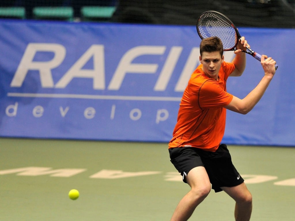 Hubert Hurkacz odpadł z Australian Open - fot. wroclawopen.com