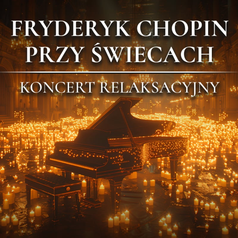 Fryderyk Chopin przy Świecach – koncert - Fryderyk Chopin przy Świecach – koncert w Sali Koncertowej Radia Wrocław