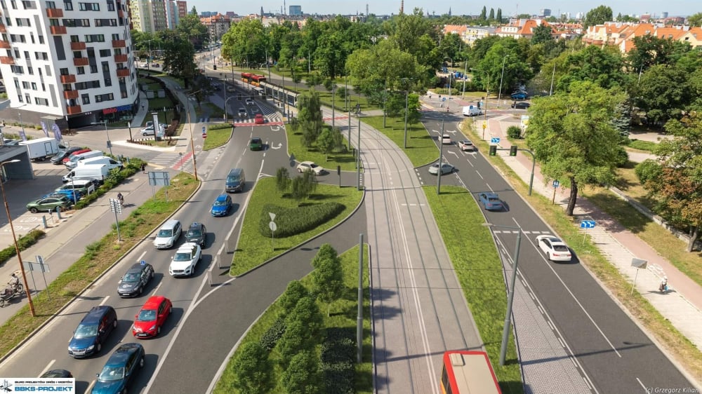 "Prace mogą wyłączyć ruch tramwajowy na tym odcinku". Czeka nas kolejny duży remont we Wrocławiu - Mowa inwestycja obejmie m.in ulicę Bardzką, al. Armii Krajowej oraz ul. Kamienną. Fot: Materiały Prasowe