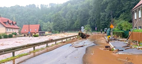 Wojsko zbuduje most w gminie Walim. To jednak kropla w morzu potrzeb. Straty są szacowane na 34 mln zł - 0