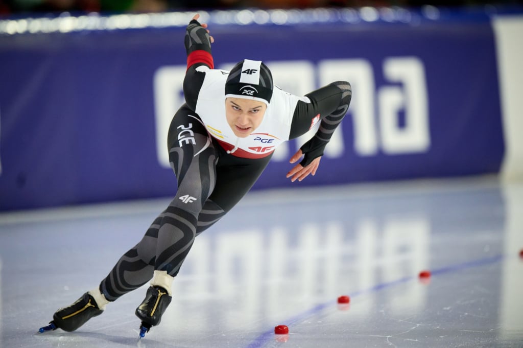 Andżelika Wójcik szósta na 1000 m w Calgary   - Andżelika Wójcik w tym sezonie dwukrotnie stawała na podium Pucharu świata - fot. Rafał Oleksiewicz