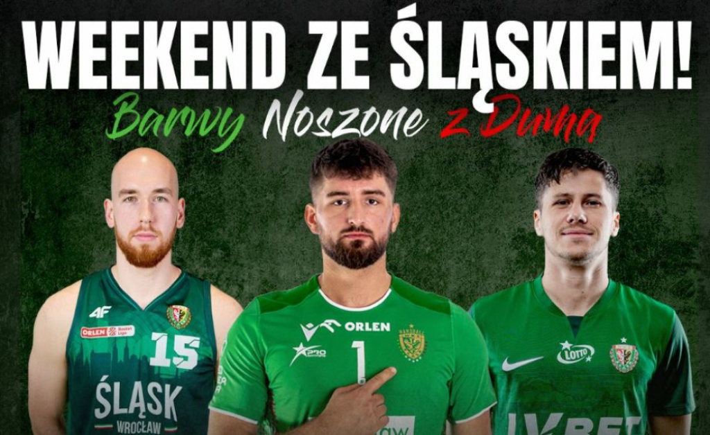 Wrocławskie kluby łączą siły w ramach akcji Weekend ze Śląskiem - Trzy wrocławskie kluby łączą siły w ramach akcji "Weekend ze Śląskiem" - fot. slaskhandball.pl