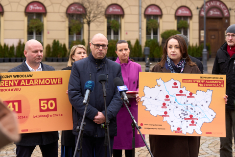 Znamy pierwsze wyniki testu działania syren alarmowych we Wrocławiu. Gdzie pojawią się nowe urządzenia? - 1