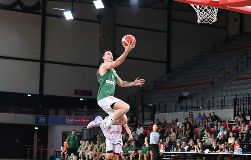 Daniel Gołębiowski w kadrze na eliminacje EuroBasketu - Daniel Gołębiowski to jedyny koszykarz z dolnośląskich klubów, który znalazł się w reprezentacji Polski. Fot. wks-slask.eu