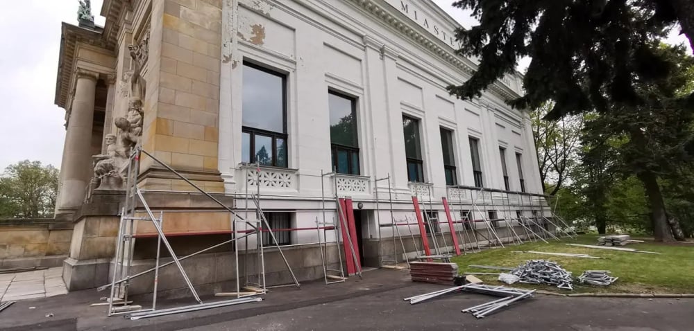 Budynek MDK w Zgorzelcu przeszedł kompleksowy remont! Koszt? Kilkanaście milionów złotych - MDK w Zgorzelcu w trakcie ostatnich remontów. Fot: Jakub Thauer/Radio Wrocław