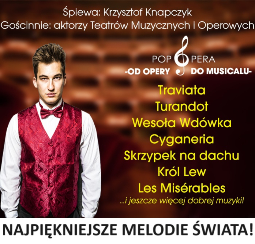 Pop Opera - Najpiękniejsze melodie świata, czyli od opery do musicalu z wybitnymi polskimi artystami! - Fot. Organizator