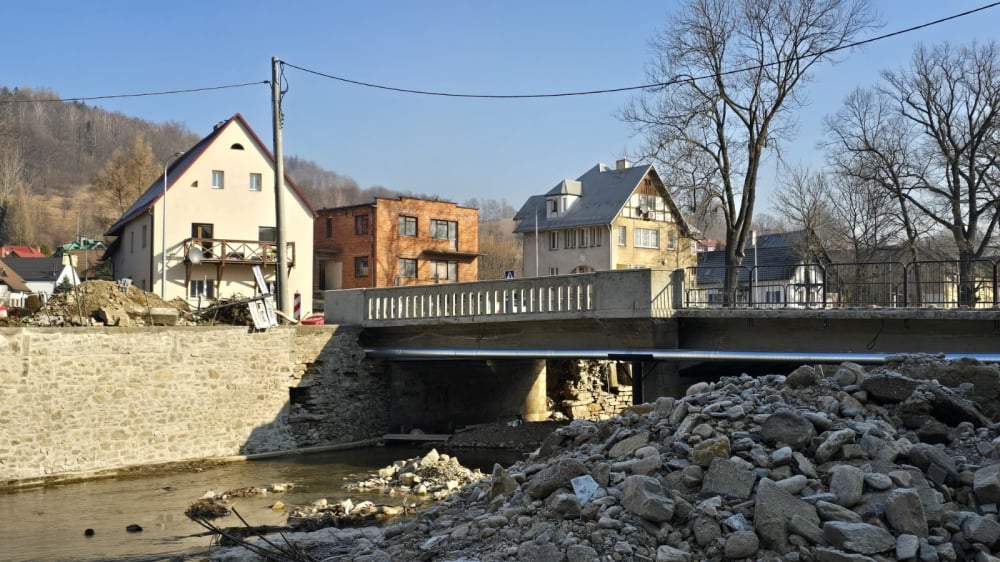 5 milionów złotych na odbudowę mostu w Lądku-Zdroju - Odbudowa mostu w Lądku-Zdroju będzie prowadzona pod nadzorem Dolnośląskiego Wojewódzkiego Konserwatora Zabytków. Fot. Jarosław Wrona