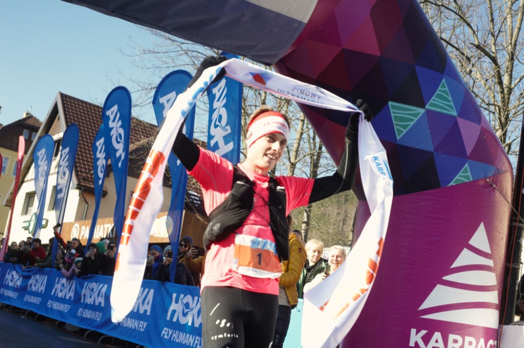 Rekord Zimowego Ultramaratonu Karkonoskiego! - Biegacze bili rekordy w Karkonoszach. Fot. Maciej Ryłkiewicz