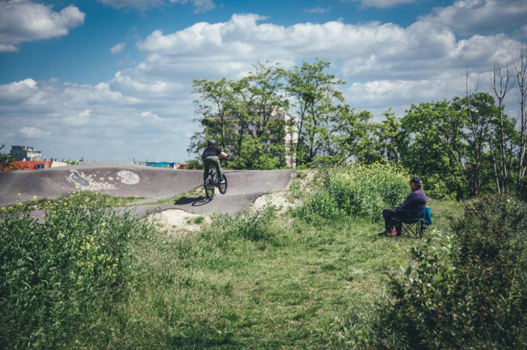 Sad osiedlowy i rowerowy park umiejętności na Pawłowicach? Taki jest plan miasta - Rowerowy park umiejętności ma powstać na wrocławskich Pawłowicach. Zdjęcie ilustracyjne. Fot. Patrycja Dzwonkowska