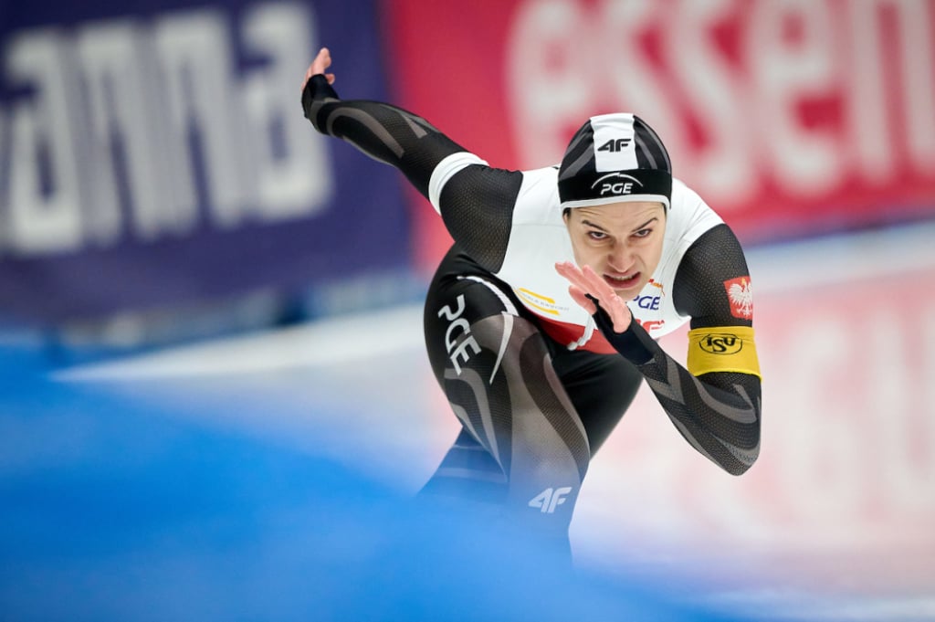 Nieudany występ Wójcik na 500 m w Heerenven - Andżelika Wójcik zajęła 11 miejsce. Fot. Rafał Oleksiewicz/ mat. prasowe