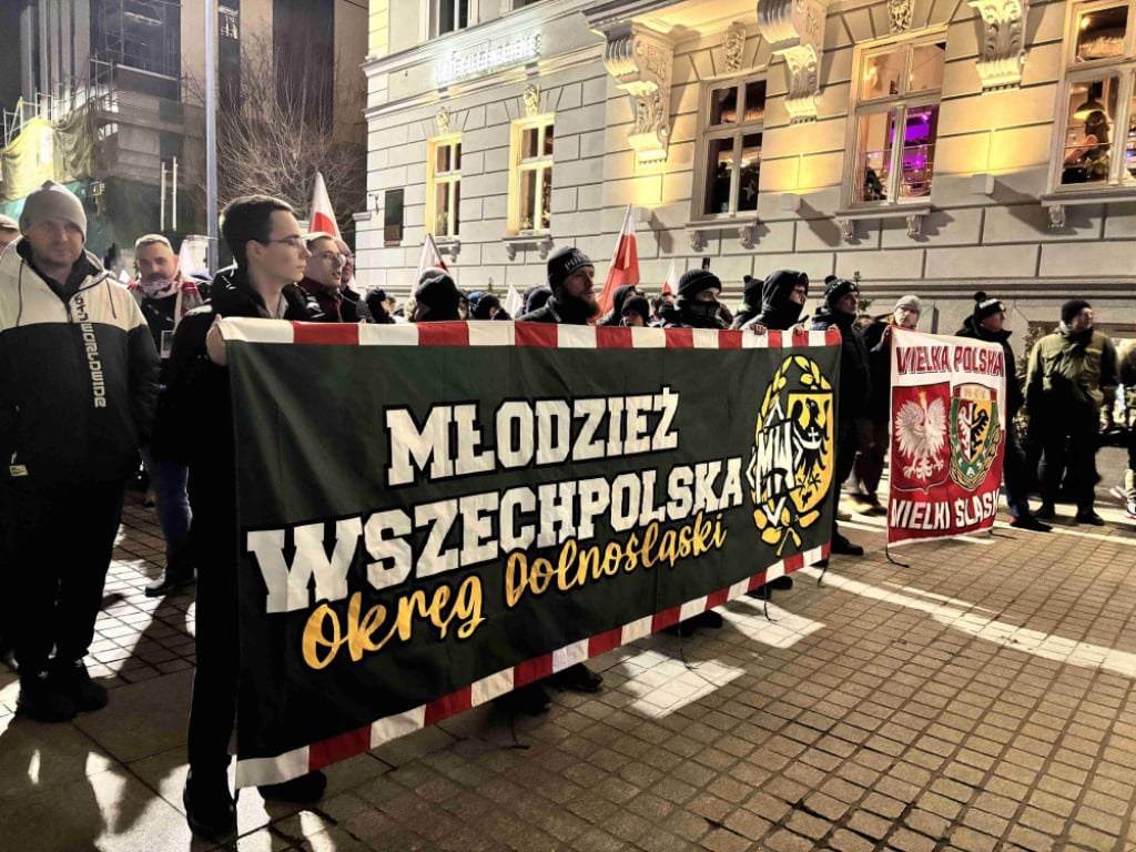 Marsz Żołnierzy Wyklętych przeszedł przez Wrocław. "Żeby ich śmierć nie poszła na marne" - Wrocławski Marsz Żołnierzy Wyklętych. Fot. Joanna Jaros