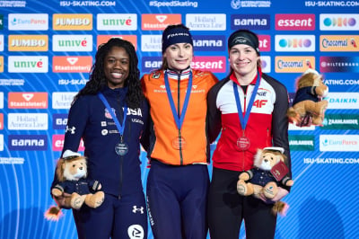 Podium Kai Ziomek-Nogal w Heerenveen