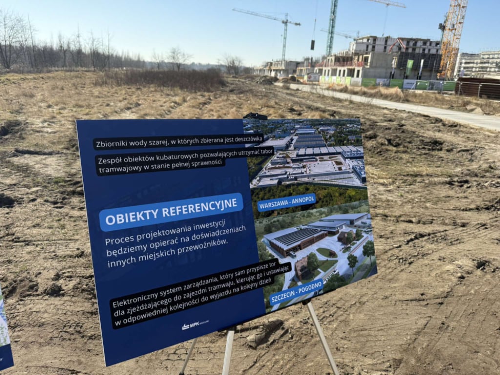 Powstanie nowa zajezdnia we Wrocławiu. Będzie największa w całym mieście! - Na Nowych Żernikach powstanie największa zajezdnia tramwajowa we Wrocławiu. Fot. Mateusz Florczyk