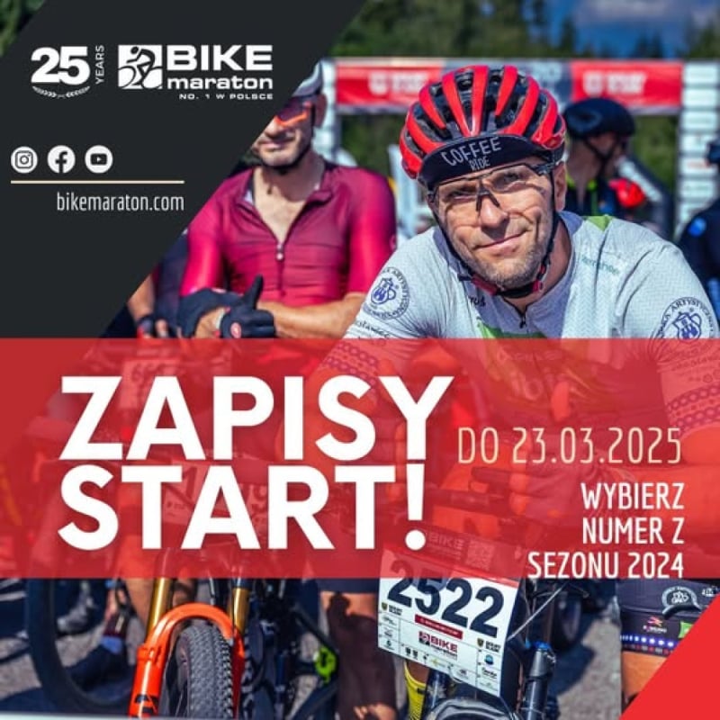 Bike Maraton 2025 – zapisy rozpoczęte!