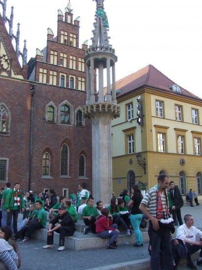 Wrocław: Rynek cały zielony! 