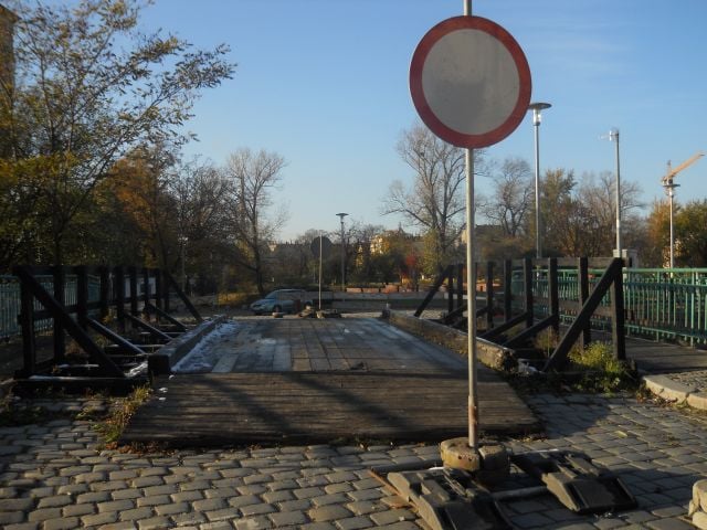 Most Słodowy do remontu (Zdjęcia)