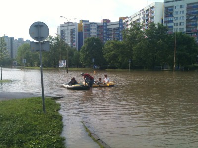Powódź na Dolnym Śląsku, 23.05.2010. - relacja