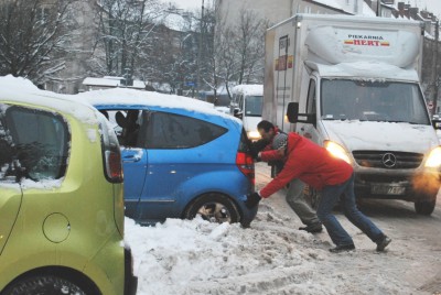 Dolny Śląsk: zimowy paraliż na drogach