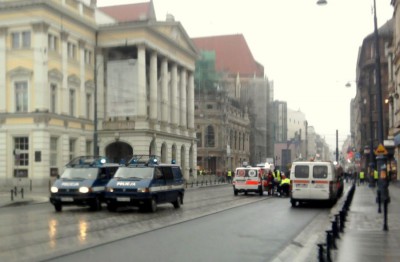 Bomba sparaliżowała centrum Wrocławia