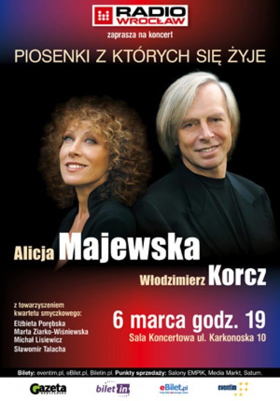 Alicja Majewska i Włodzimierz Korcz w Radiu Wrocław!