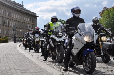 150 motocykli przed urzędem wojewódzkim (ZOBACZ)